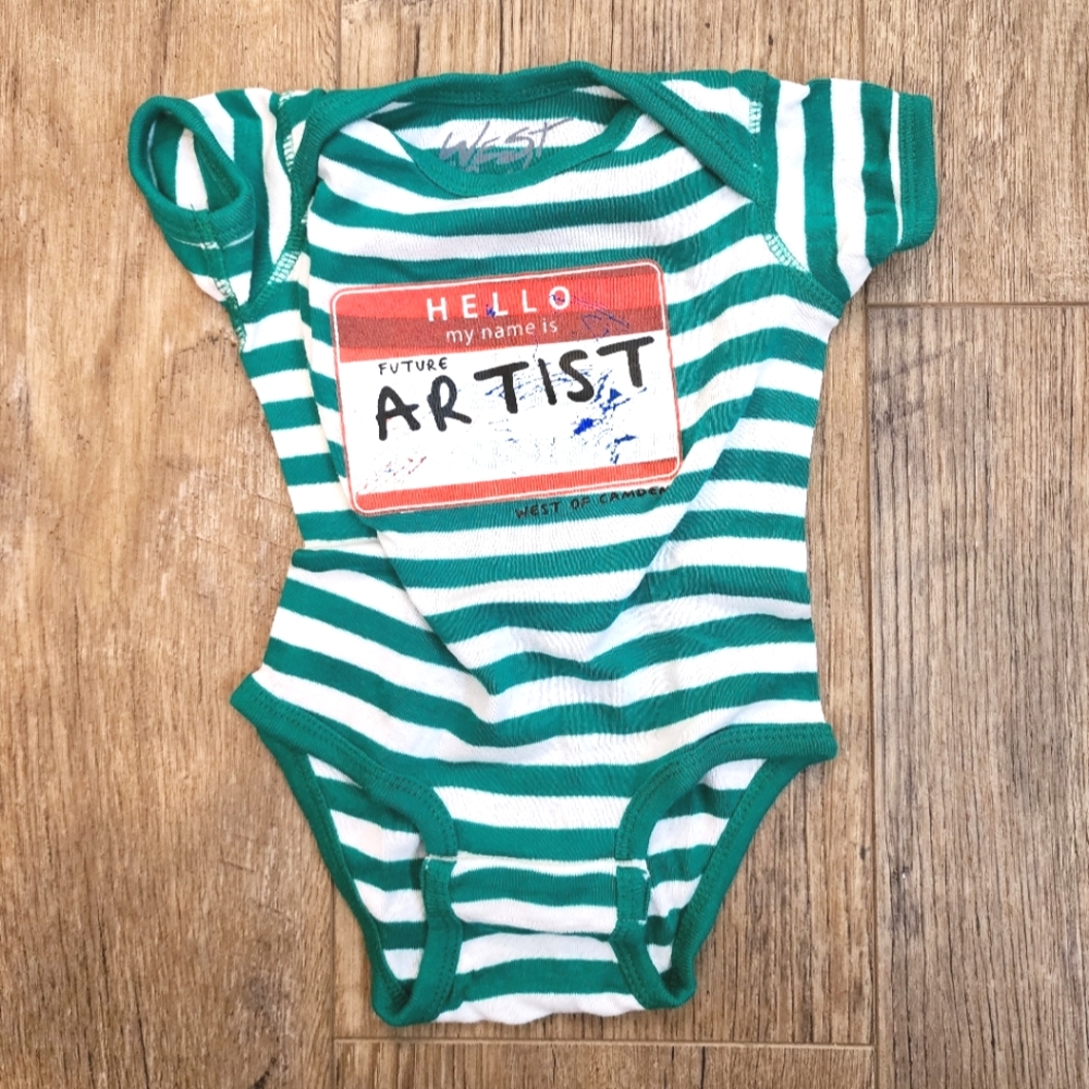 6mo ARTIST 🎨 Baby Onesie